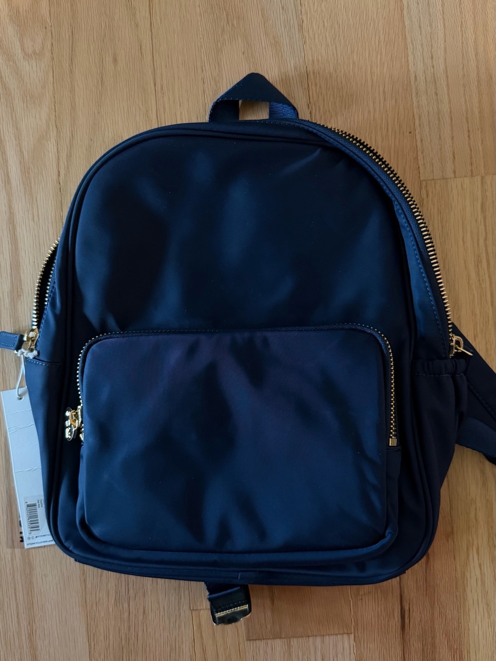 NWT Stoney Clover Lane Navy Mini Backpack with Gold Hardware
